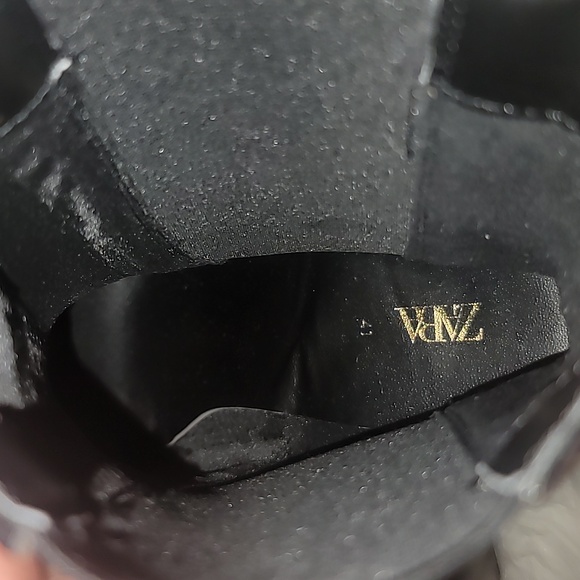 🖤🔥ZARA PEARL BLOCK HEEL ANKLE BOOTS🖤🔥 - Picture 12 of 13